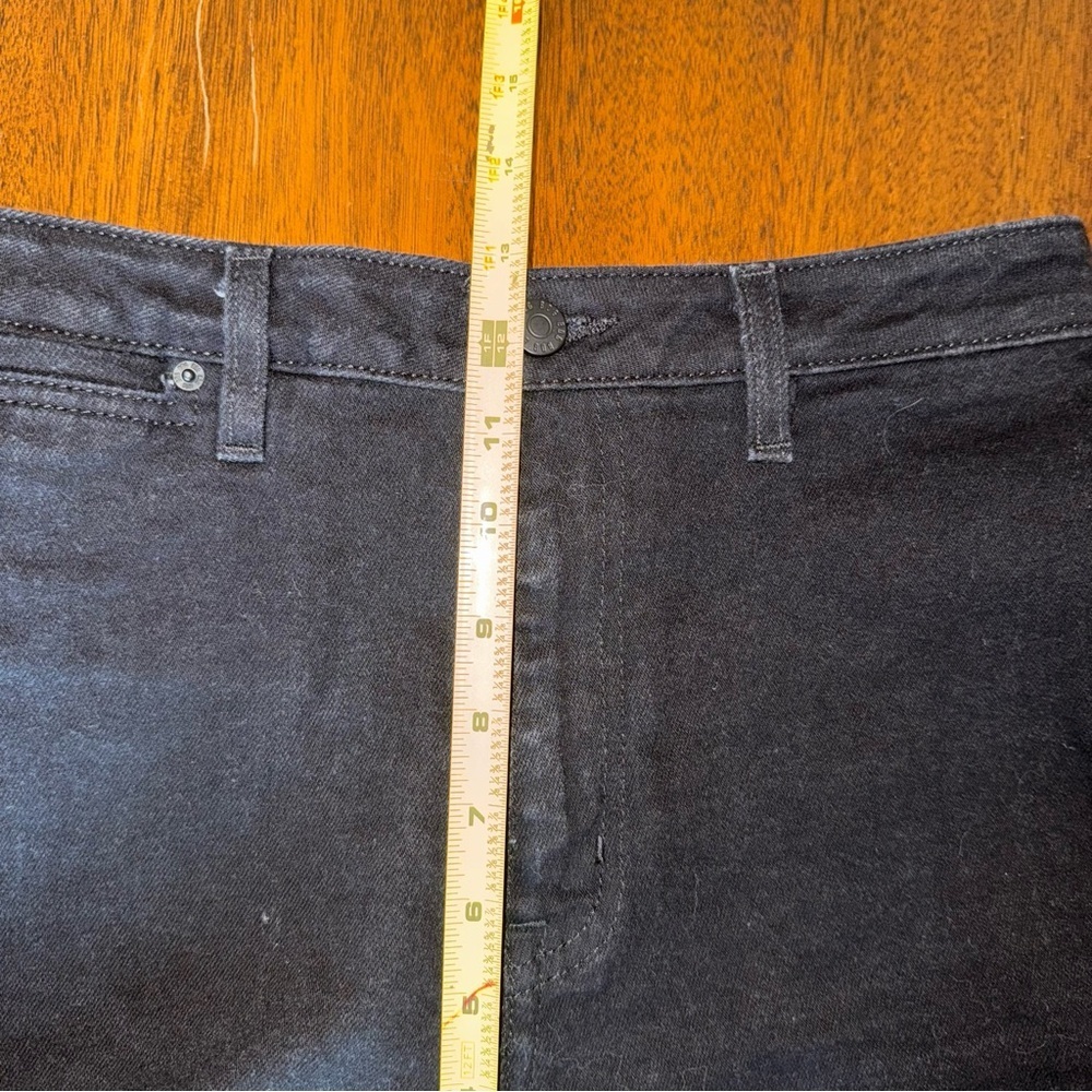 BDG Pin Up High-Rise Denim Shorts Jeans Black Urban Outfitters Size 28 - Picture 5 of 9